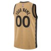 NBA Mænd Trøje Toronto Raptors Custom 2023-24 Nike City Edition Gold Swingman